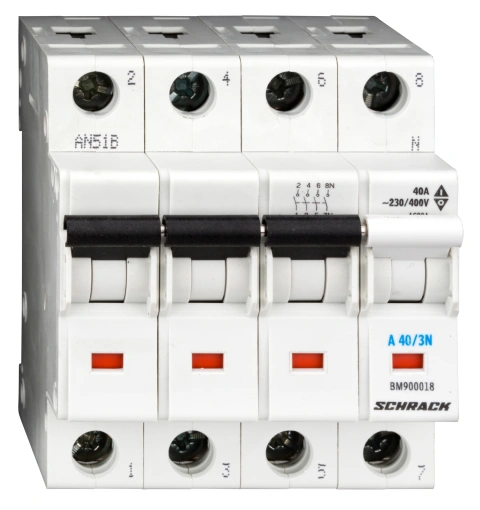 Comutator modular 3poli+N 40A