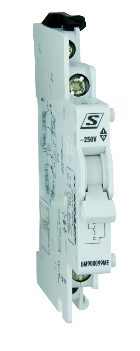 Contact auxiliar 1CO, 250V/4A, fixare prin înclichetare_1