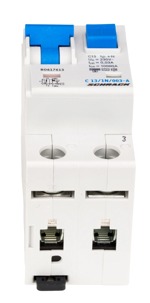 Întreruptor automat+diferenţial, C13/30mA, 10kA, tip A, 1P+N_1