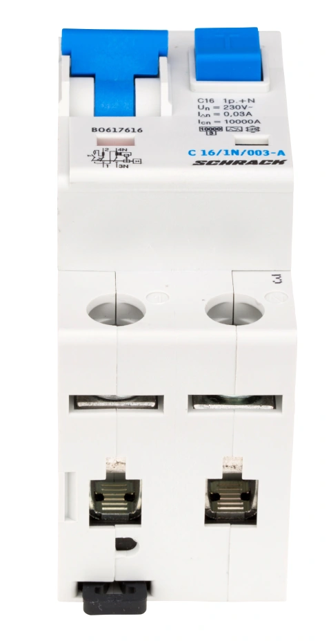 Întreruptor automat+diferenţial, C16/30mA, 10kA, tip A, 1P+N_1