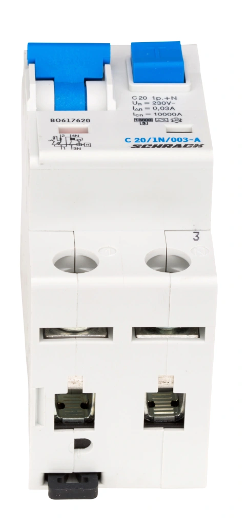Întreruptor automat+diferenţial, C20/30mA, 10kA, tip A, 1P+N_1
