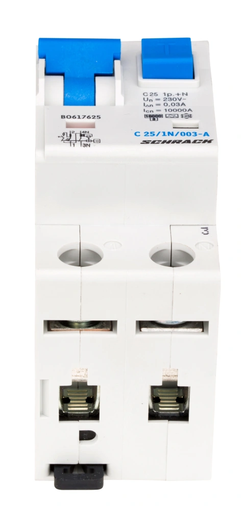 Întreruptor automat+diferenţial, C25/30mA, 10kA, tip A, 1P+N_1