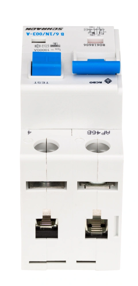 Întreruptor automat+diferenţial, B6/30mA, 10kA, tip A, 1P+N_5