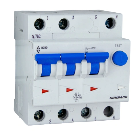 Combined MCB/RCD (RCBO) 16/3/C/01, Type A, 10kA