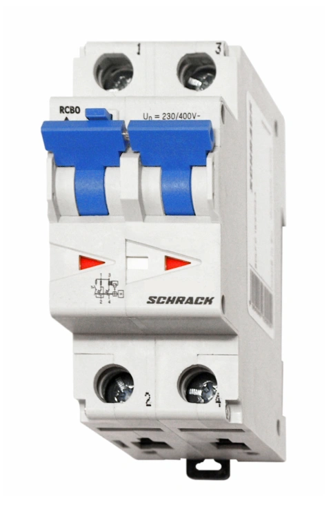 Combined MCB/RCD (RCBO) 10/2/B/01, Type A, 10kA