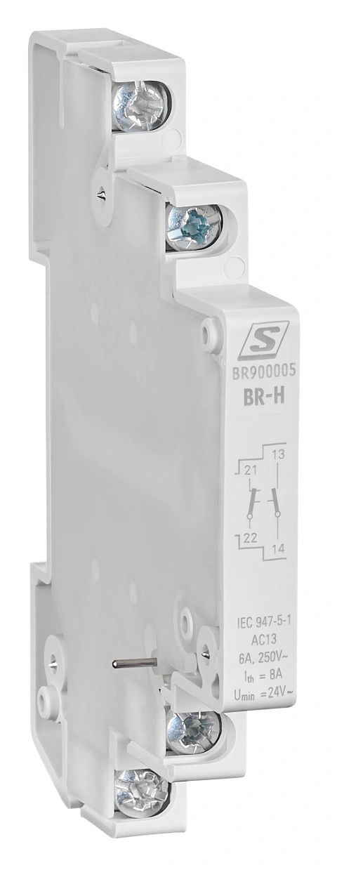 Contact auxiliar 6A 250V 1ND+1NI pentru BR