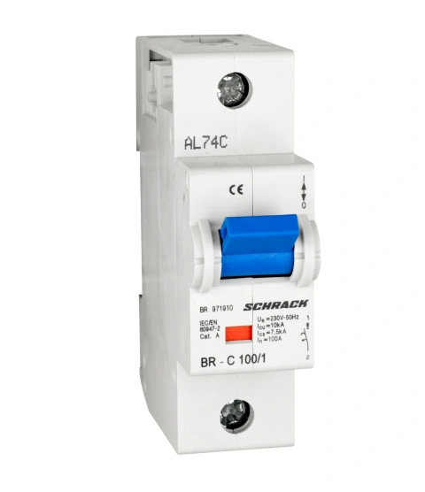 Intreruptor automat C 100A, 1 p, 10kA