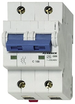 Intreruptor automat C 100A, 2 poli, 10kA