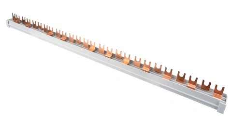 Baretă furcă,1xRCCB 4 poli, 2xMCB 3+N, 7xMCB 1+N,26 M,10 mmp_3