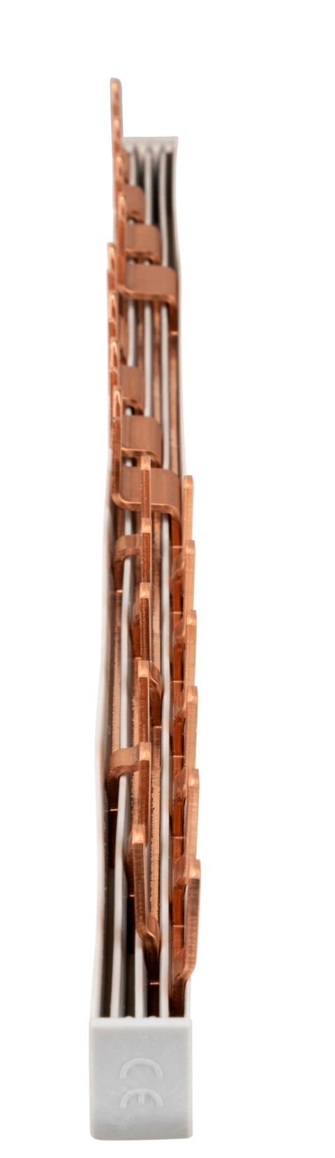 Busbar, 1xRCCB 4-pole, 1 MCB 3+N, 6 MCB 1+N/1 MW, 14MW_6