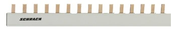 Baretă cu contacte pini 1p, 16mm², 1m