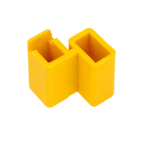 Protection-cover yellow for pin busbar on 1 MW_2