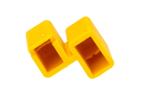 Protection-cover yellow for pin busbar on 1 MW_5