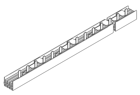 Baretă cu contacte pin 17,8mm, 10mm², 4p