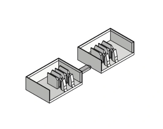 End-cap-set for BSA 3+N