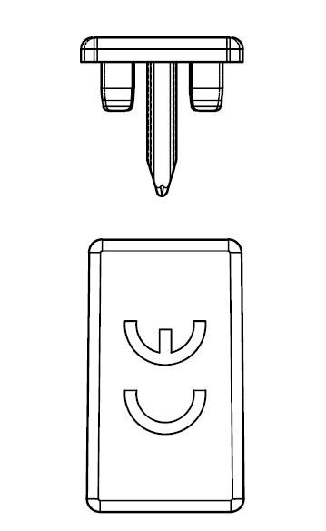 Capac protectie barete 2P 10mm²