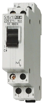 Comutator modular 0-1, 3NO, 16A
