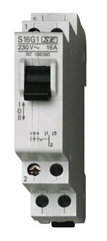Comutator alternativ modular 1-0-2, 2p, 16A
