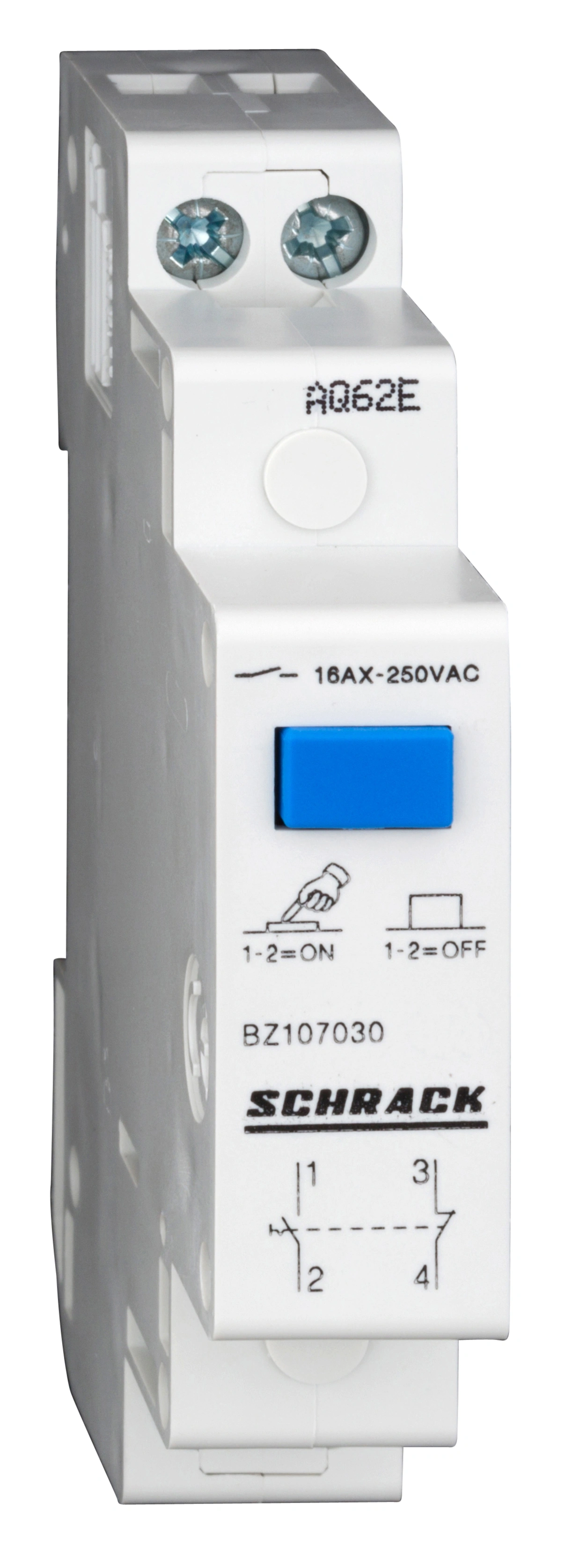 Buton modular cu reţinere 1ND+1NI 16A