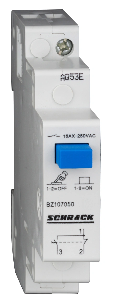 Buton modular cu reţinere 1C 16A