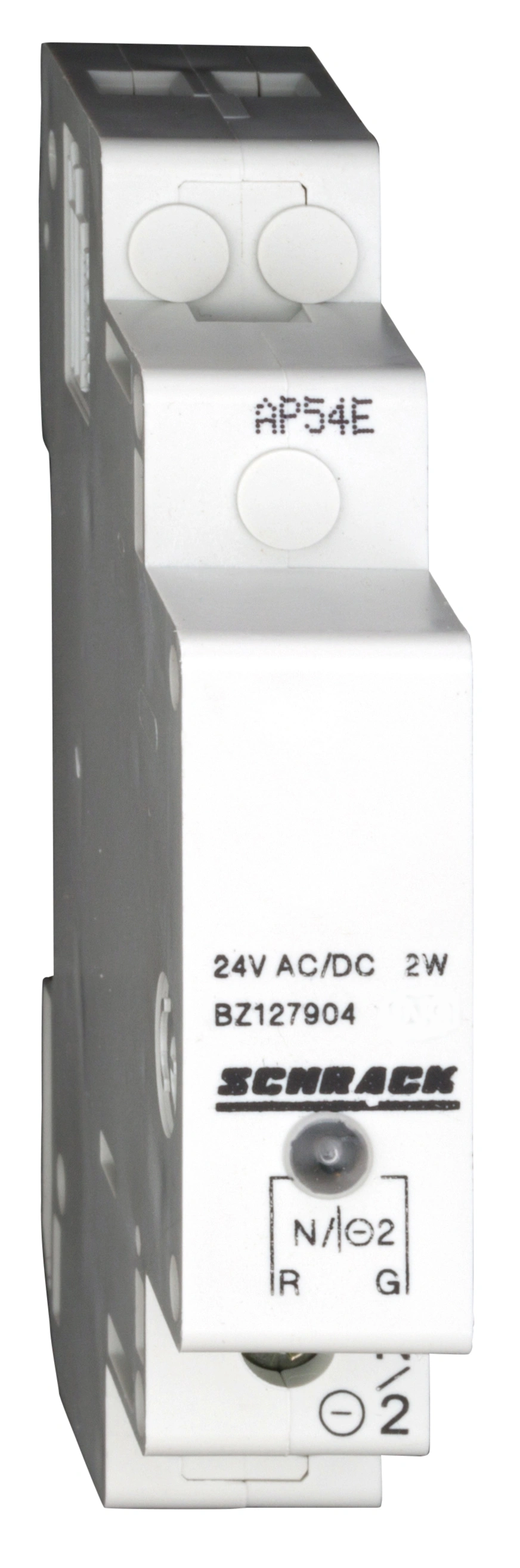 Lampă semnaliz. modulară cu 1 LED roşu/verde, 12-24V AC/DC