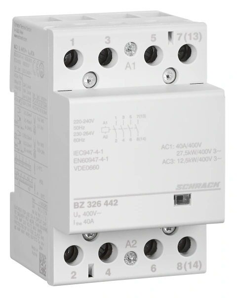 Contactor modular 3UH, 40A, 4ND, 230VAC