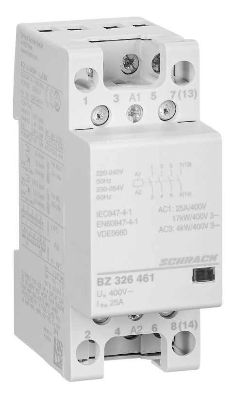 Contactor modular 2UH, 25A, 4ND, 230VAC