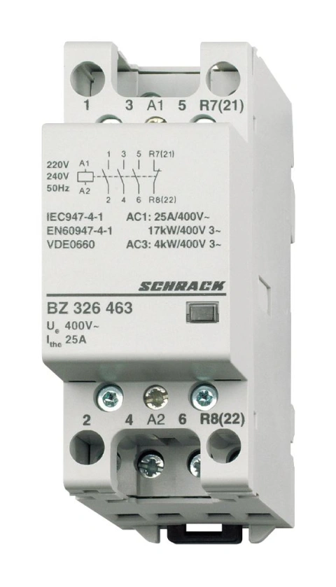 Contactor modular 2UH, 25A, 3ND+1NI, 230VAC