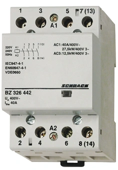 Contactor modular 3UH, 40A, 3ND, 230VAC
