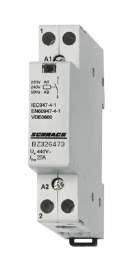 Contactor modular 25A 1ND 230V AC