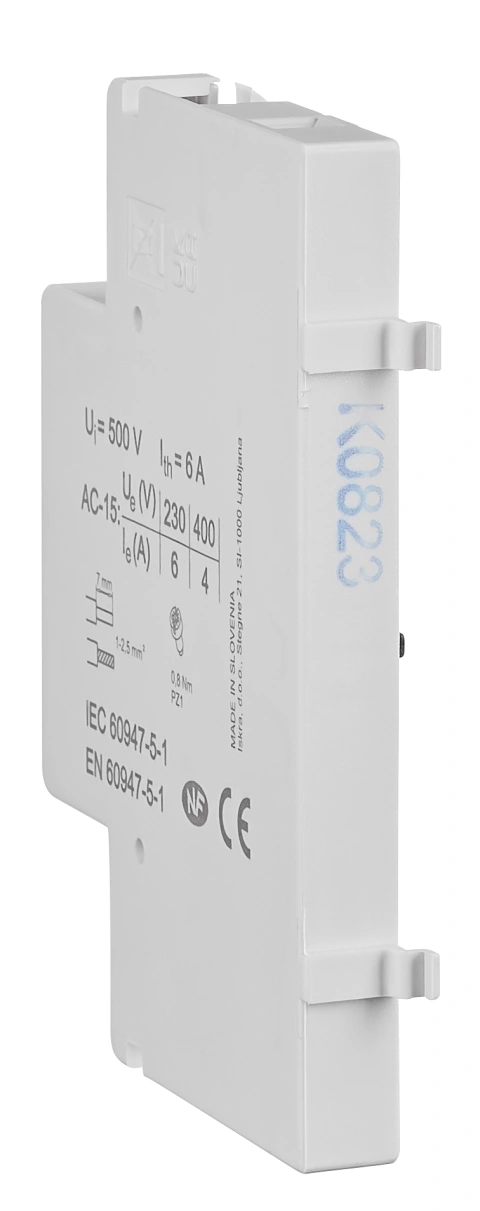 Bloc contact.aux.1ND+1NI 6A, pt contactoare modulare_2