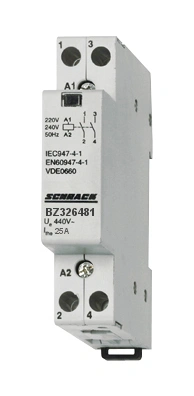 Contactor modular 25A 2NI 230V AC
