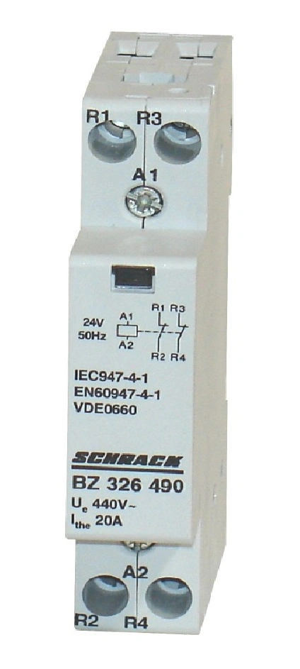Contactor modular 20A 2NI 24VAC 1UH