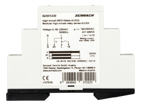 Releu modular seria ALEXA, 1ND, 230Vca_2