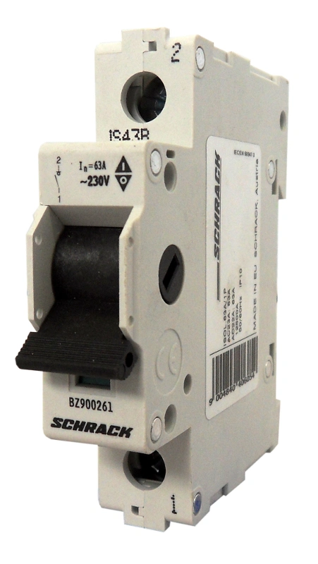 Comutator principal modular 63A/1P