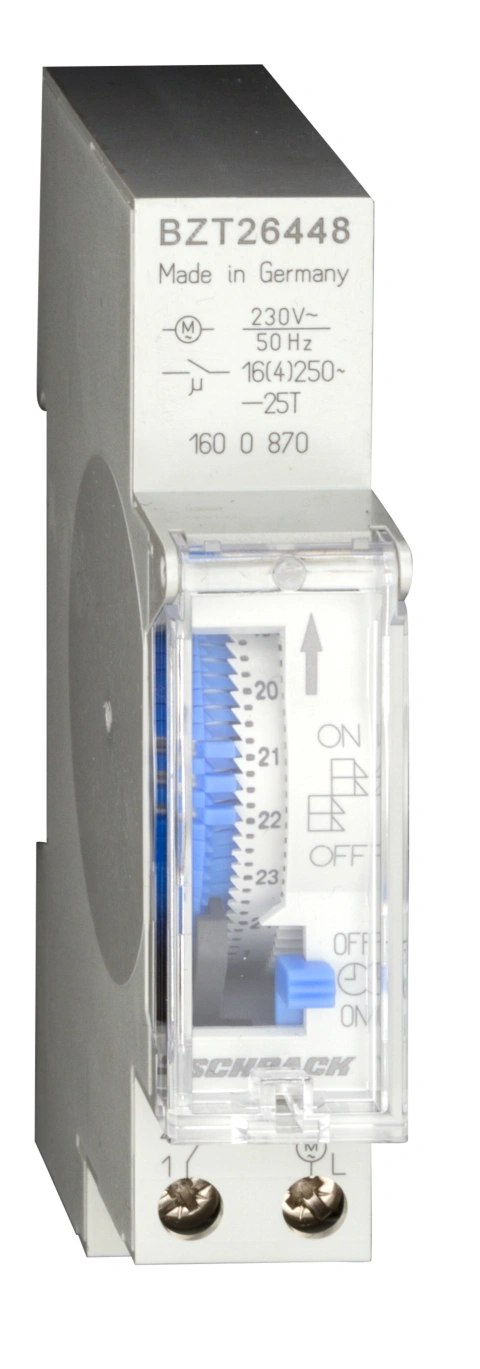 Ceas programabil zilnic analogic,sincron, 1NO, 1UH, Tempus A