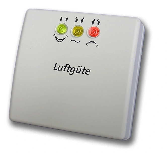 Detector CO2 cu semnal luminos+ieşire pe releu cu 2 contacte