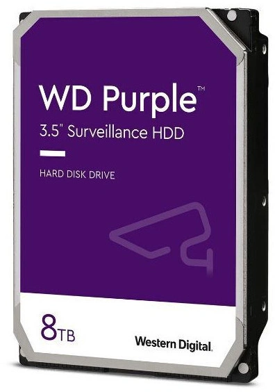 WD Purple Hard Disk 3.5", 8TB SATA3 5400 128MB