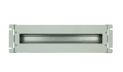 Suport 19“ ap modular,cu plastron şi mască spate,3U,RAL7035_5