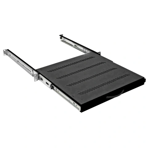 Sertar 19" 1U 360mm sarcina 45kg RAL9005