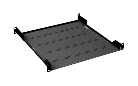 Tava fixa 19" 550mm sarcina 40kg profil scund RAL9005