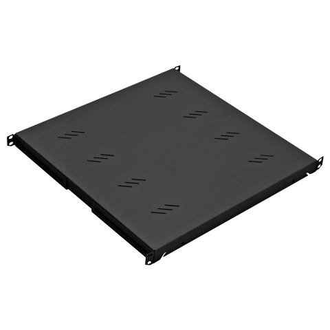 Tava fixa 19" 650mm sarcina 80kg RAL9005