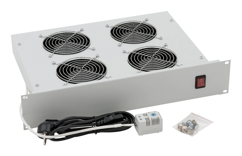 Placa cu 4 ventilatoare 19"