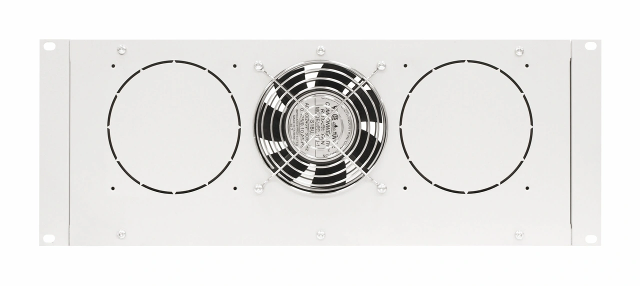 Unitate cu 1 ventilator 19" cu termostat