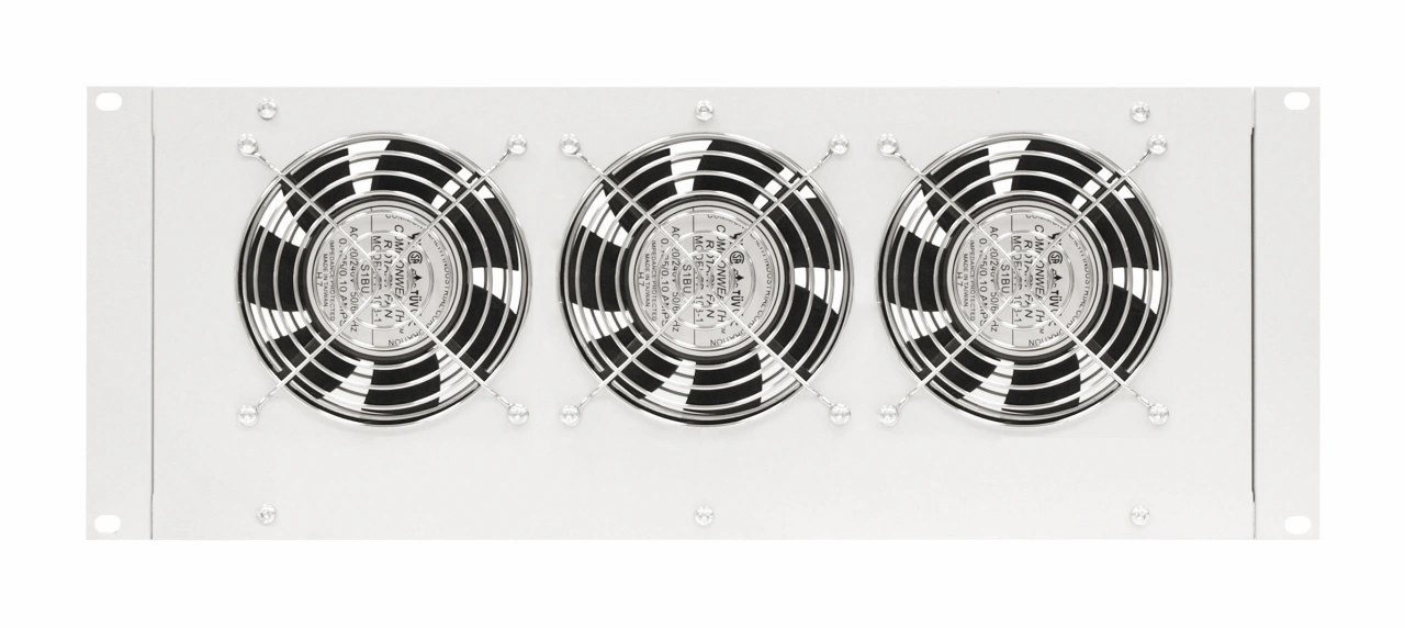 Unitate cu 3 ventilatoare 19" cu termostat