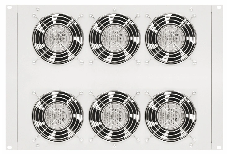 Unitate cu 6 ventilatoare 19" cu termostat