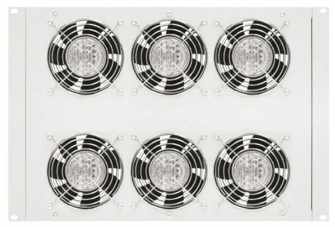 Unitate cu 6 ventilatoare 19" cu termostat