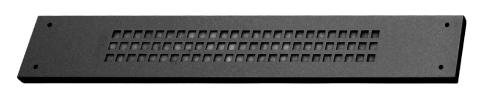 Profil latime soclu perf. 600mm DS/DSZ/DSS, negru RAL9005