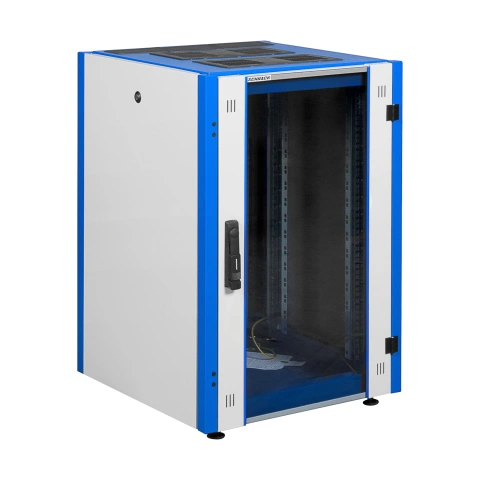 Dulap cablare structurată DT, 16U H855 x W600 x D600, 19"_1