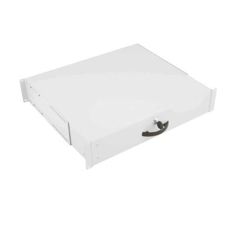 Sertar tastatură și mouse, 19”, 2U, D=400, RAL7035